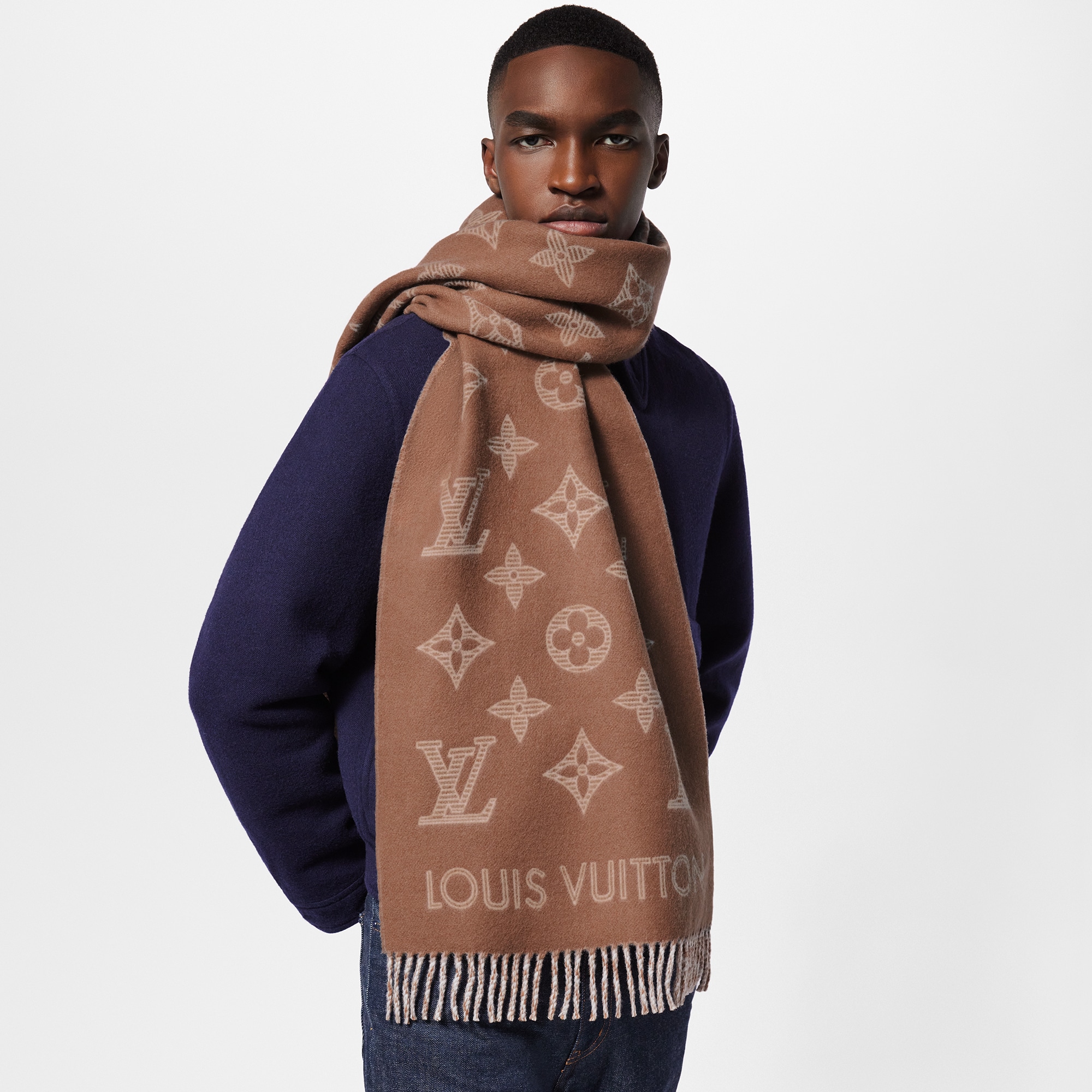 Monogram Shadow Scarf S00 - Accessories | LOUIS VUITTON